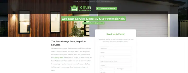 King Garage Door Services, garage door company in Seattle