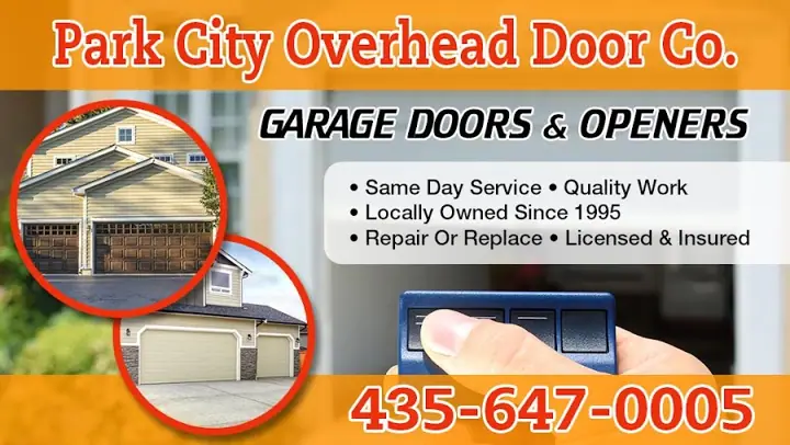 Park City Overhead Door Co, garage door company in Salt Lake City