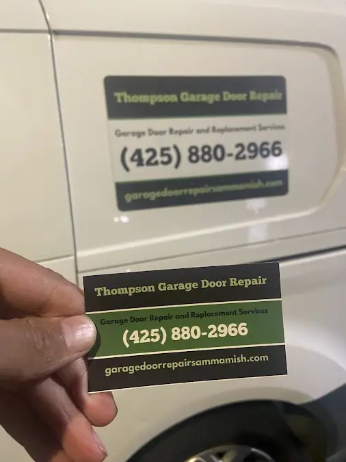 Thompson Garage Door Repair, garage door company in Seattle