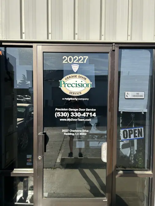 Precision Garage Door Service, garage door company in Redding